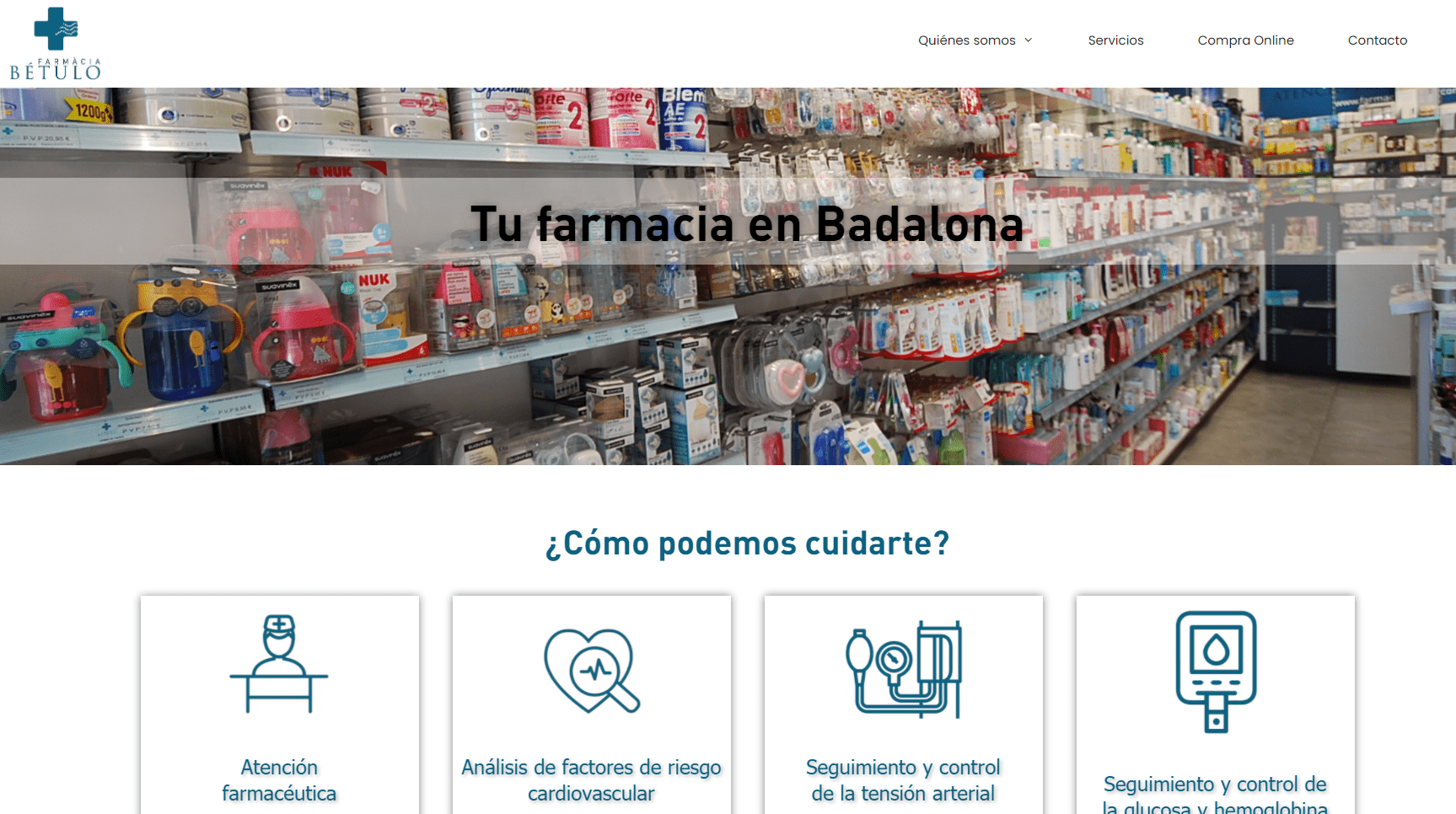 Desarrollo web para Farmacia